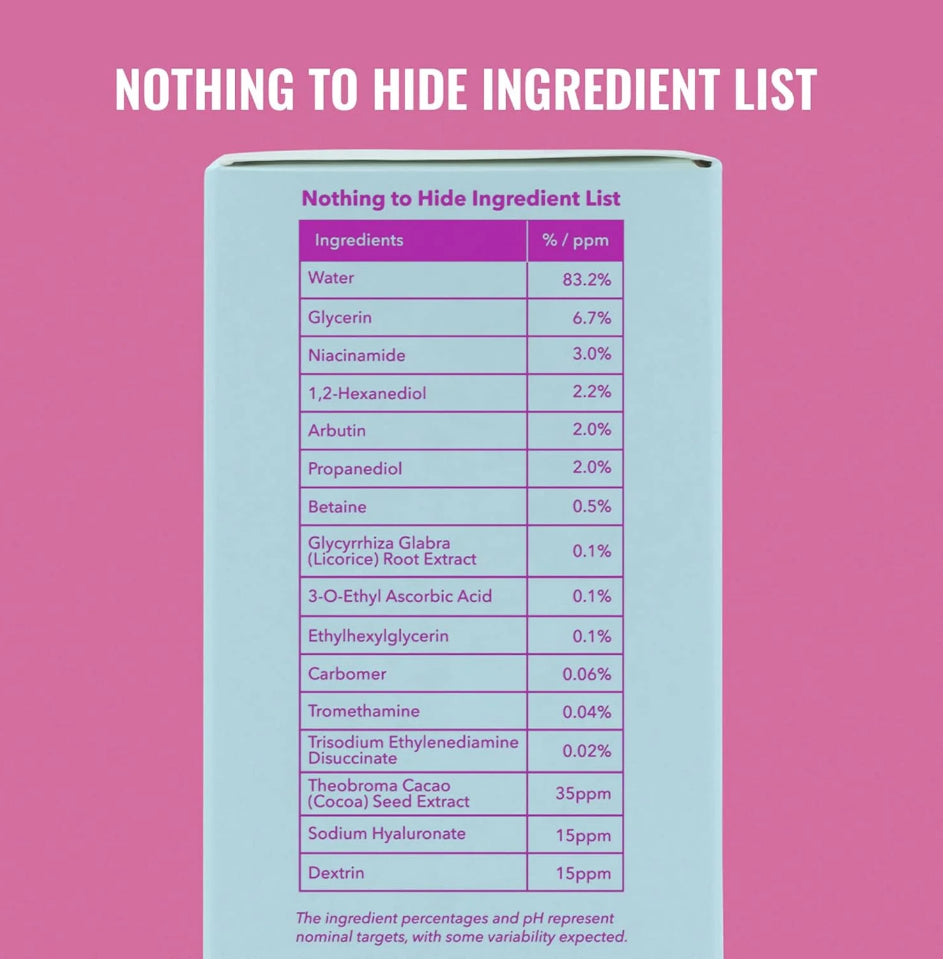 Good Molecules Tónico Iluminador 4 Fl. Oz