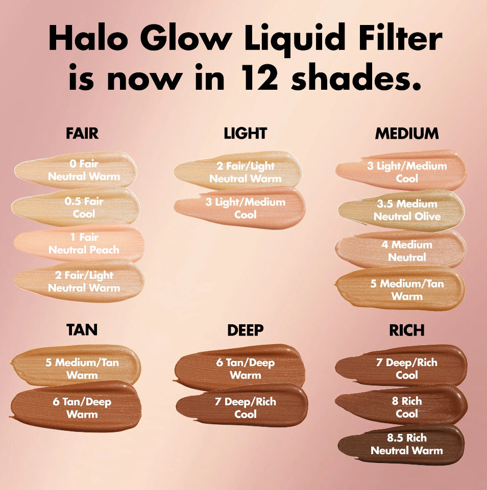 Halo Glow Liquid Filter