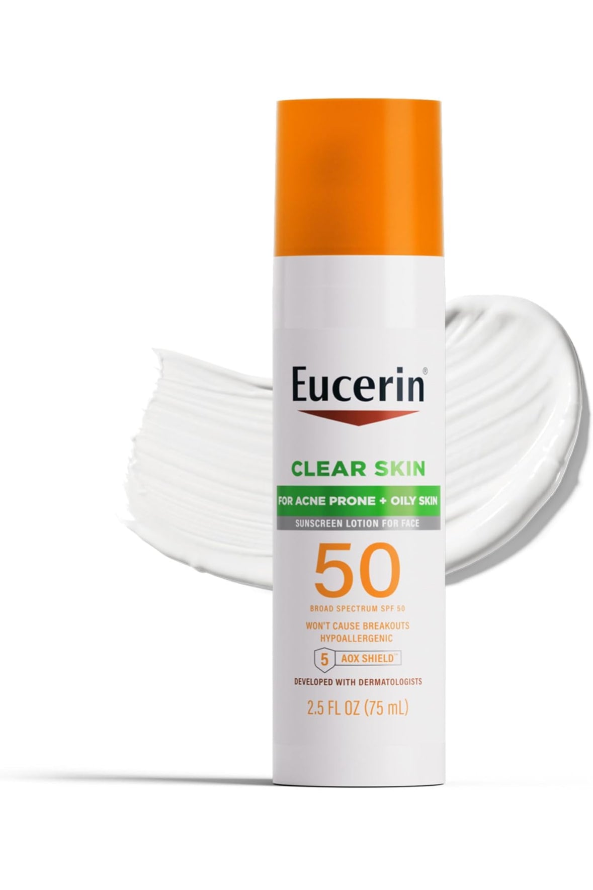 Eucerin Sun Clear Skin Face Sunscreen SPF 50